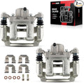Torchbeam Rear Brake Calipers Set for Hyundai 2011-2014 Sonata, Kia 2011-2015 Optima 2.4L, Hyundai 2015 Sonata 2.4L, Rear Left and Rear Right Calipers Replace # 19B6456+19B6457
