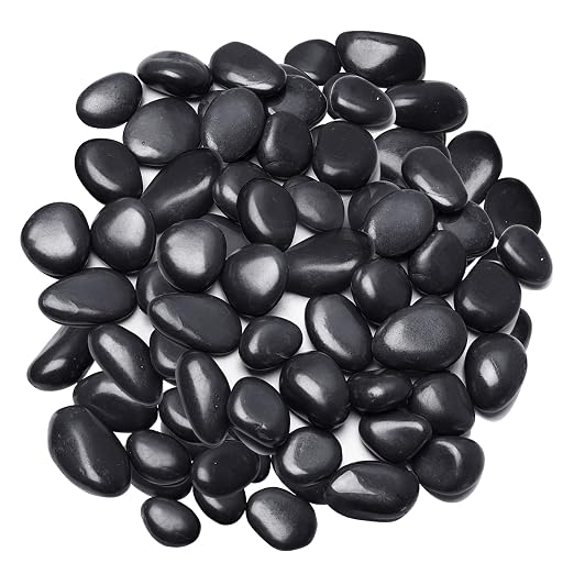 Terrarium Supplies, Virekm River Rocks, Decorative Ornamental Pebbles, Garden by VIREKM