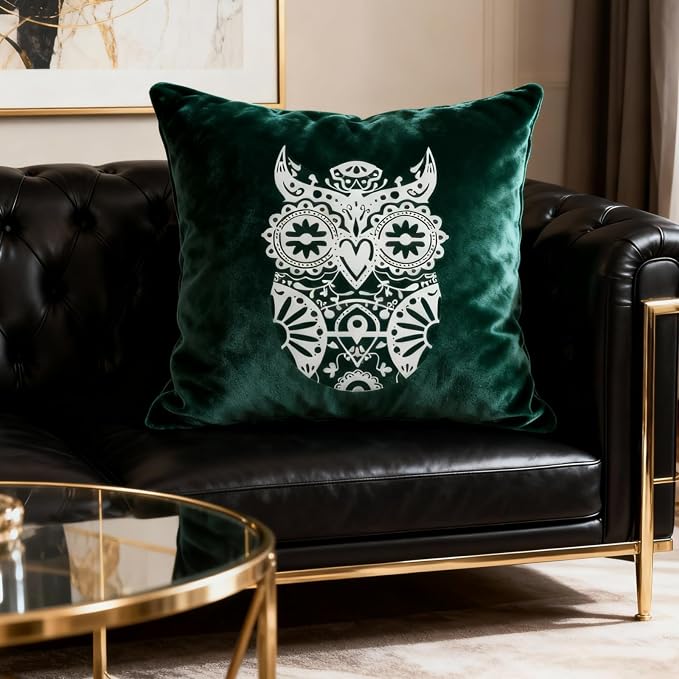 TIAMECH A4 Reusable Mandala Owl Stencil - Image 2