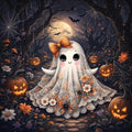 Halloween Pumpkin Stamped Cross Stitch Kits by TaeYsck