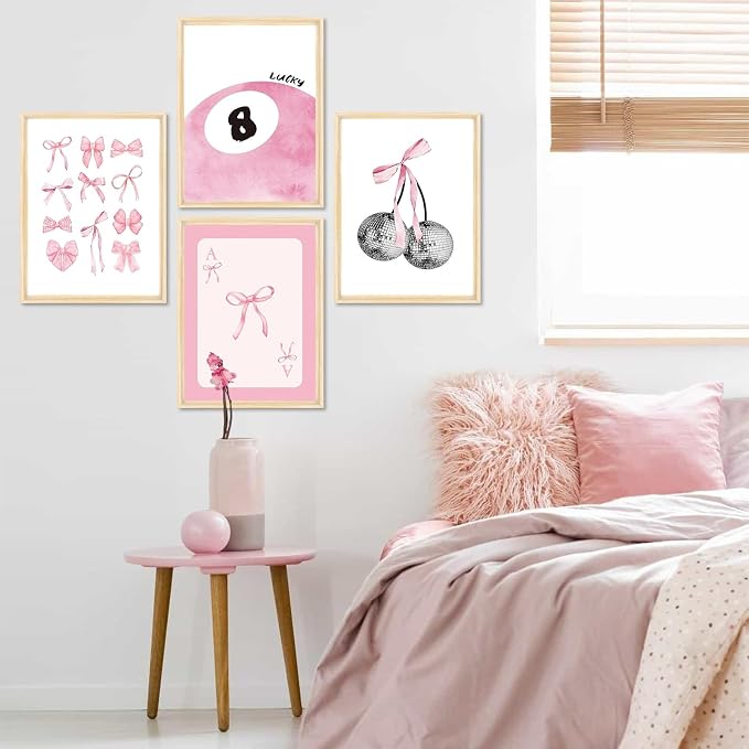 4 Pack Pink Coquette Diamond Art Kits - Image 3