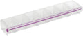 Craft Mates Bead Organizer, 7 Locking Compartments, Plastic Storage | Clear by CRAFTMATES