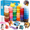 Air Dry Clay Kit for Kids – 50 Colors 15g Each, Non-Toxic Modeling Clay Set | by CiaraQ
