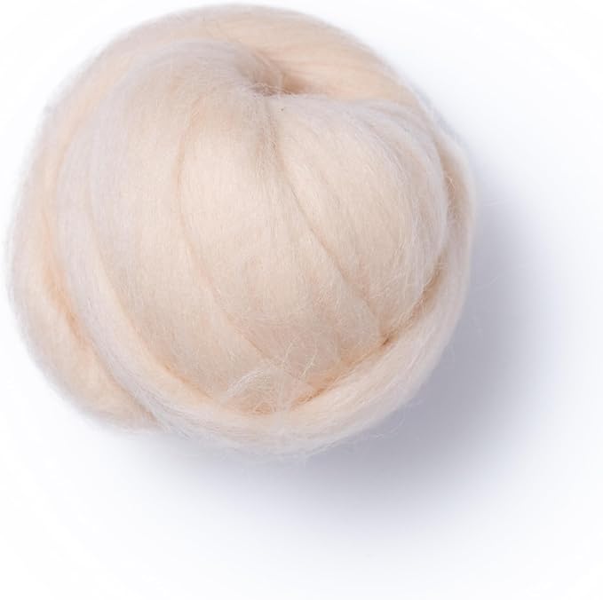 Pure Wool roving, 2 OZ. Best Wool - Image 3