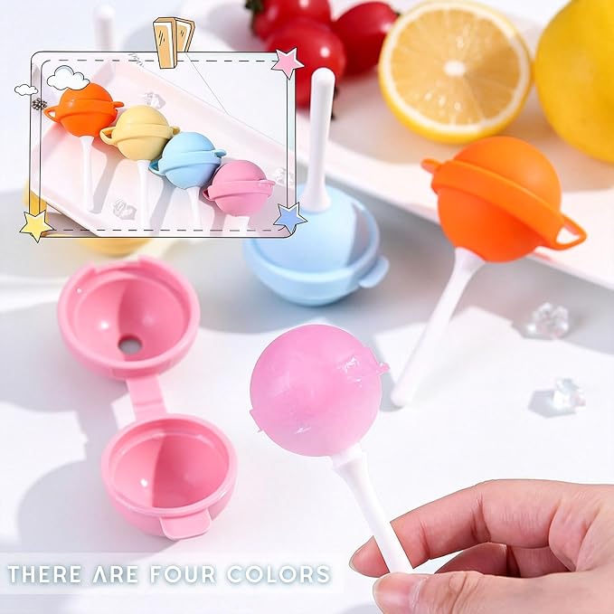 Silicone Lollipop Ice Cream Maker, Homemade Popsicle Molds, DIY Popsicle Maker - Image 5