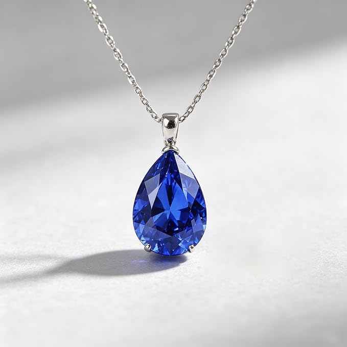 AierCrystal Royal Blue Deep Blue Sapphire Color Cubic Zirconia Loose Beads - Image 6