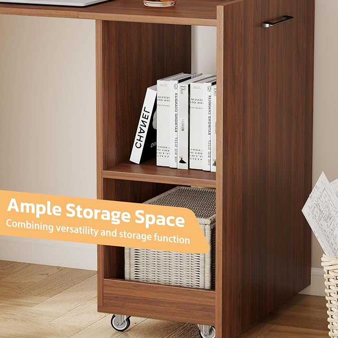 Zevemomo Folding Desk, Convertible Table - Image 4