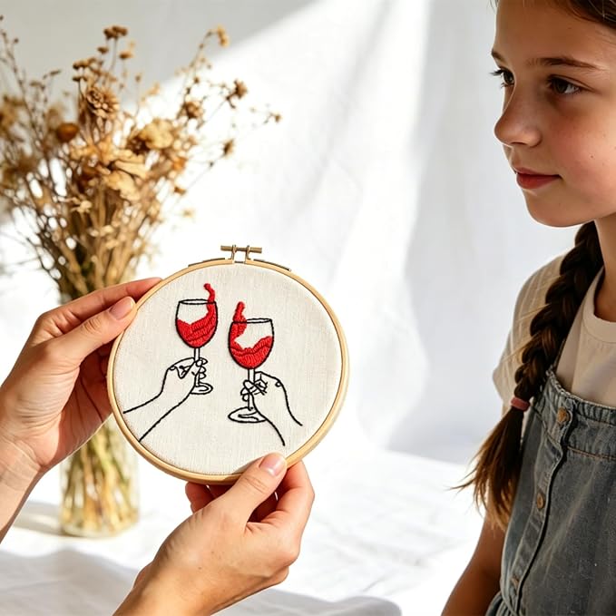 Crafmanoe Romance Embroidery Kits - Image 6