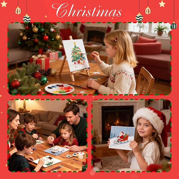 Simetufy 12 Pack 8x10 Canvas Boards - Image 7