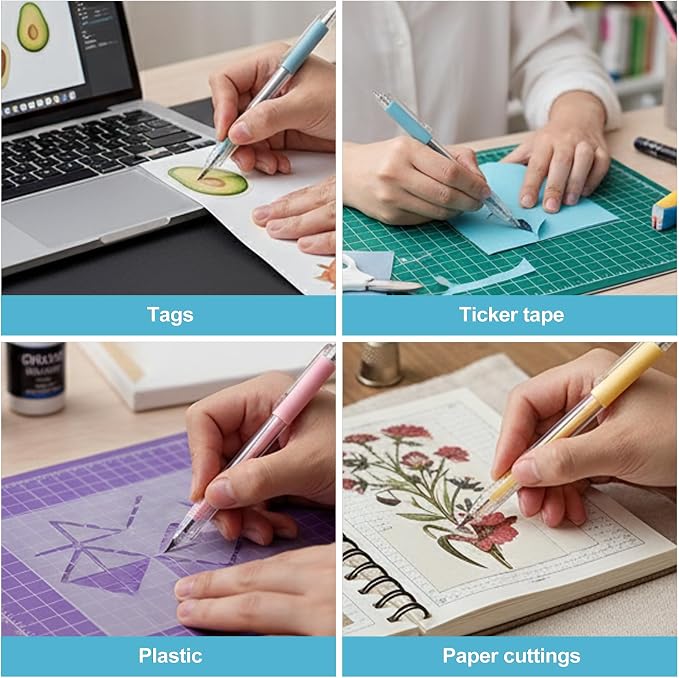 CoguZed 6-Pack Precision Knife Pen – Multi-Use Craft Cutting Tool - Image 6