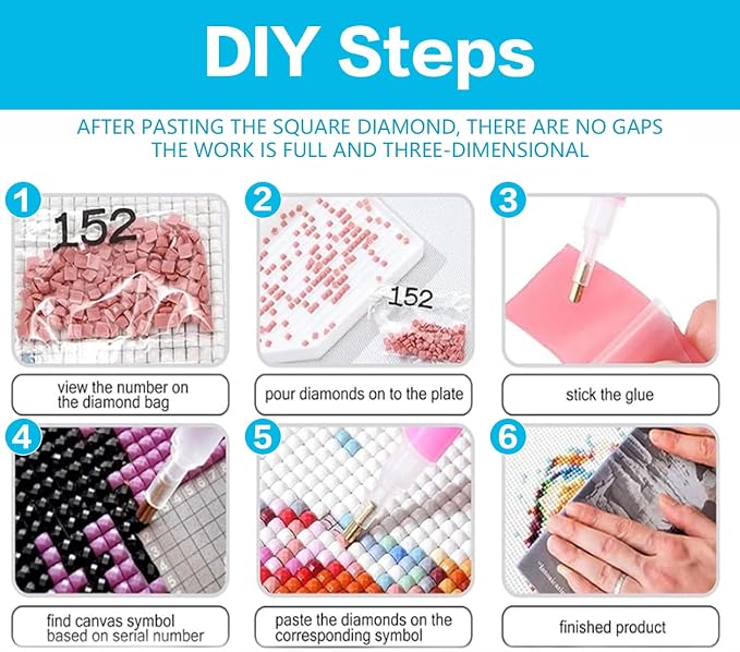 Meothan Skull Square Diamond Painting Kits - Image 7