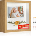 6x6 Small Shadow Box Picture Frame by MUXIUNT