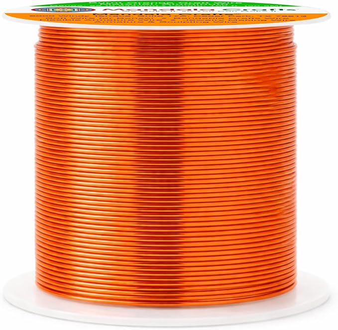 Mandala Crafts 22 Gauge Anodized Aluminum Craft Wire - Image 2