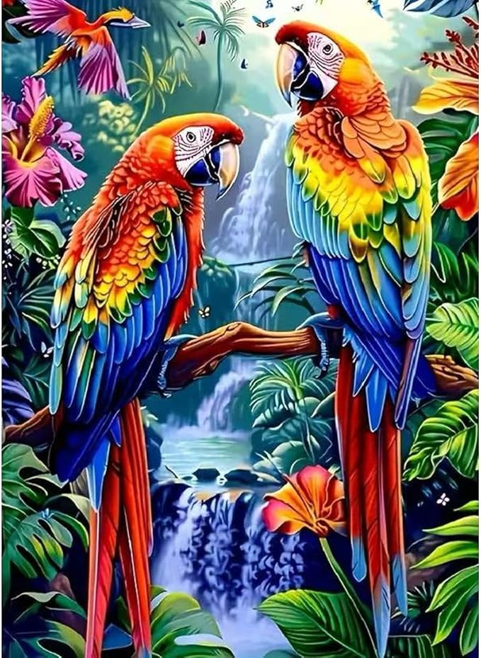 5D Bird Diamond Art Painting Kits by Unknown