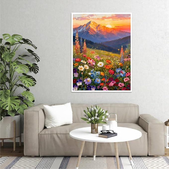 Clendo Landscape Paint by Numbers Kit - Image 6