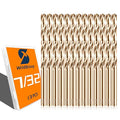 Cobalt Drill Bit Set 7/32" - 13PCS, M35 Twist Drill Bits Straight Shank, 7/32" High Speed Steel Drill Bits for Drilling in Hard Metal, Stainless Steel, Cast Iron