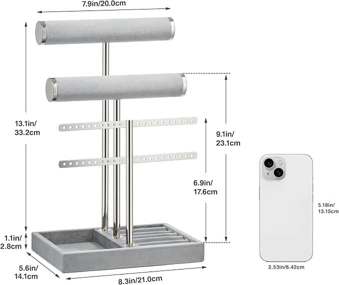 bussdis 3 Tier Bracelet Holder Display - Image 7