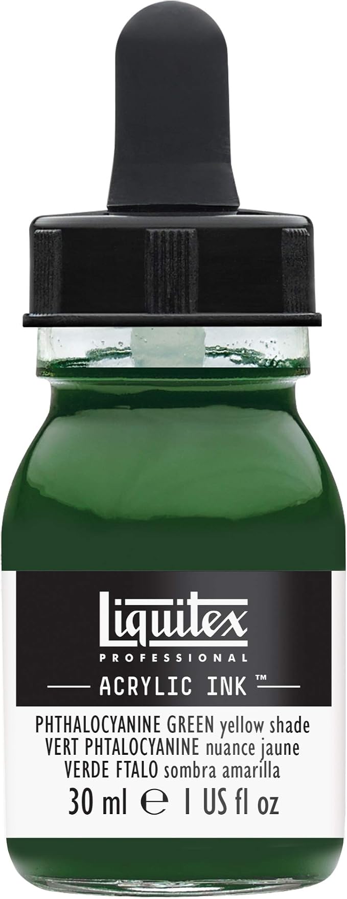 Liquitex Professional Acrylic Ink, 1-oz Jar, Phthalocyanine Green Yellow Shade by Liquitex