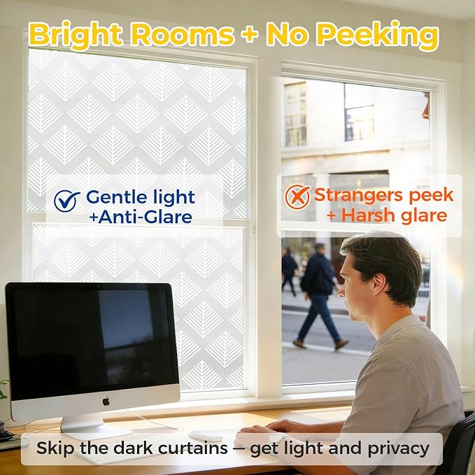 OHTMERU Window Privacy Film Decorative - Image 2