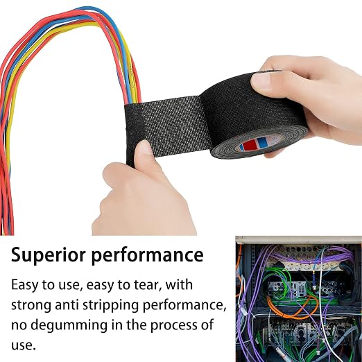 Outus Wire Harness Cloth Electrical Tape Wire Loom Harness Automotive Heat - Image 4