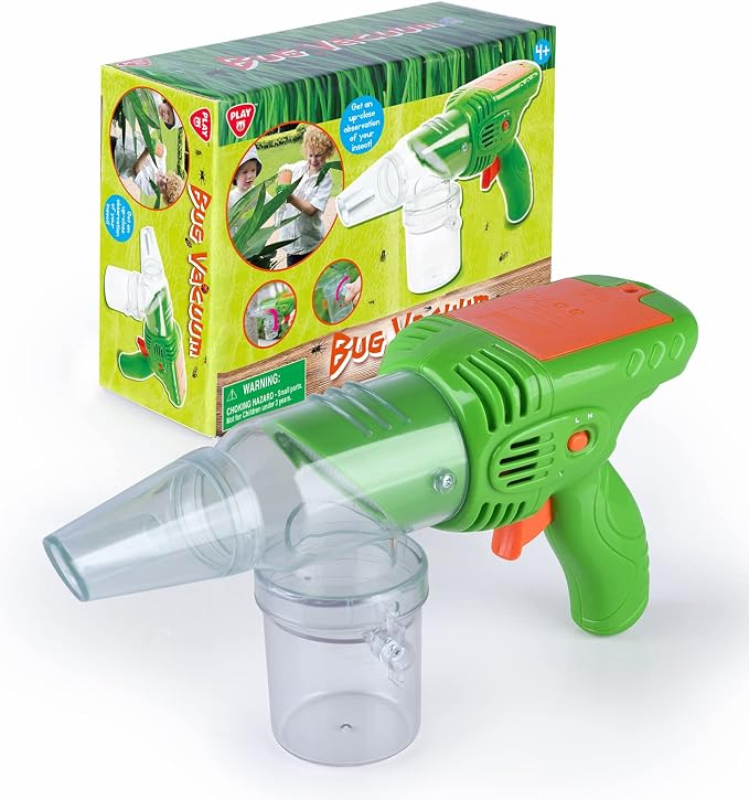 PLAY Bug Vacuum for Kids, Bug Catcher kit for Kids, Eco-Friendly Bug Suction by PLAY