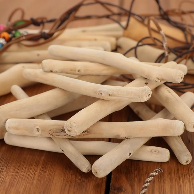 12cm Natural Driftwood Sticks for Crafts - Image 4