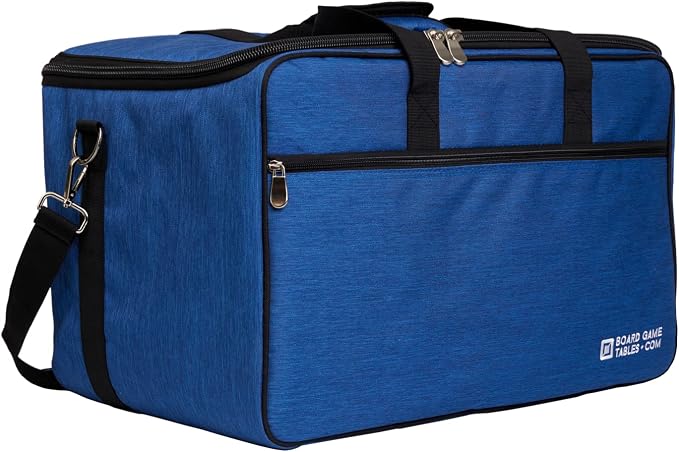 Board Game Bag - Fits 7 Standard Boxes - Carry - Padded by BoardGameTablescom