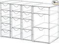 Vtopmart Acrylic Organizer by Vtopmart