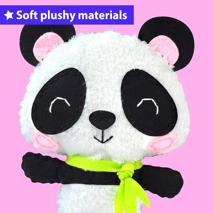 KRAFUN Panda Sewing Kit for Kids Ages 8-12 - Image 6