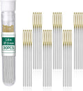 Fteven 30PCS Cross Stitch Needles, Size 24 Stainless Steel Embroidery Needles by FTEVEN
