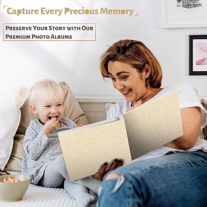 Artfeel Photo Album Self Adhesive Scrapbook, Large Photo Book - Image 6