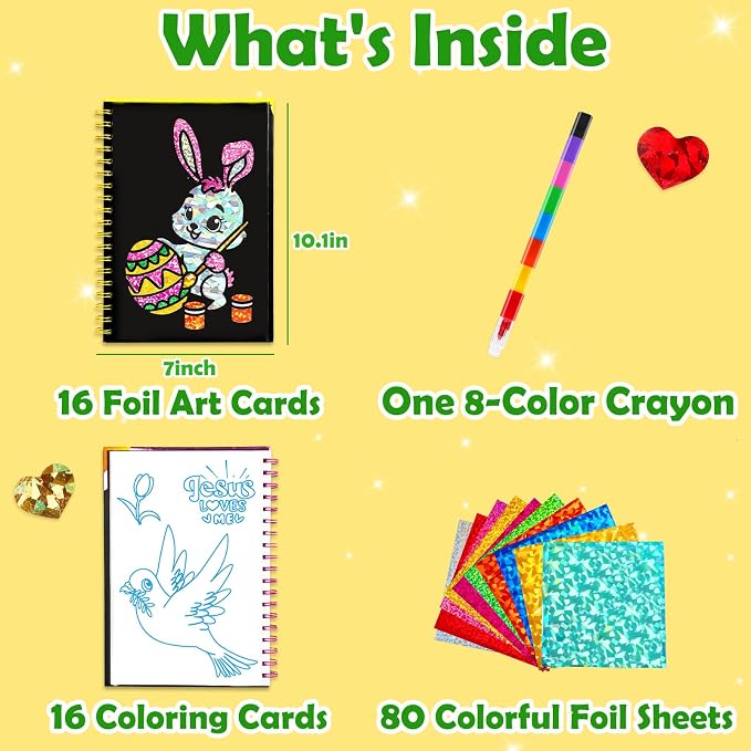 FUNNYB&G Mess-Free Foil Art Craft - Image 5