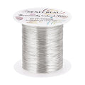 BENECREAT 28 Gauge 164 Yards Tarnish Resistant Silver Wire Jewelry Beading Wire by BENECREAT