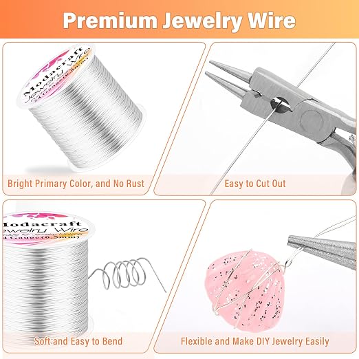 Modacraft 24 Gauge Wire for Jewelry Making - Image 2