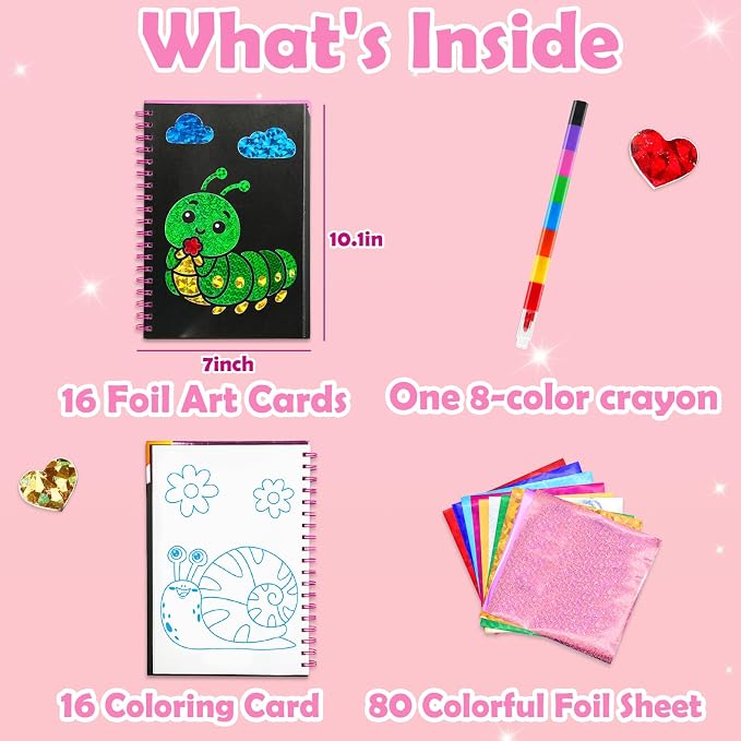 FUNNYB&G Mess-Free Foil Art Craft - Image 5