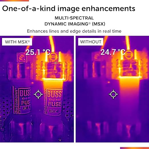 FLIR TG297 Thermal Imaging Camera with Bullseye Laser: Industrial Infrared Camera for High-Temp Applications