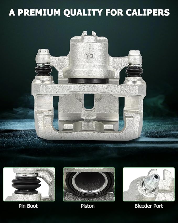 SCITOO 18B5042 Rear Right Disc Brake Caliper Assembly w/Bracket For Ford For Edge 2007-2010,For Lincoln For MKX 2007-2010,For Mazda For CX-7 2007-2012