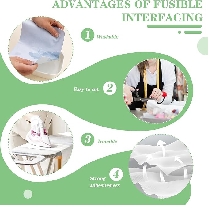 Medium Weight Interfacing Fabric - Image 3
