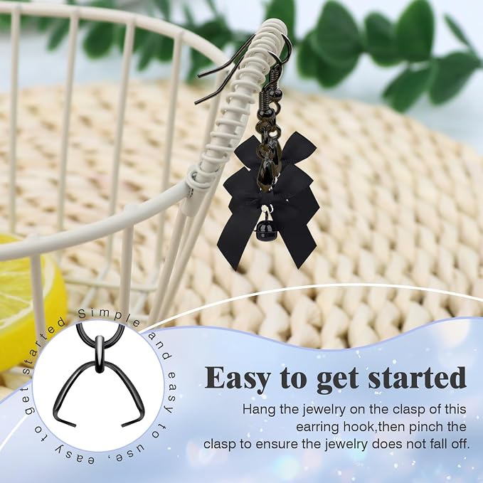 Earring Hooks 50PCS/25Pairs, Stainless Steel Ear Wires Fish Hooks, - Image 4