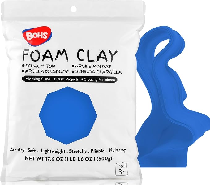 BOHS Blue Modeling Foam Clay by BOHS
