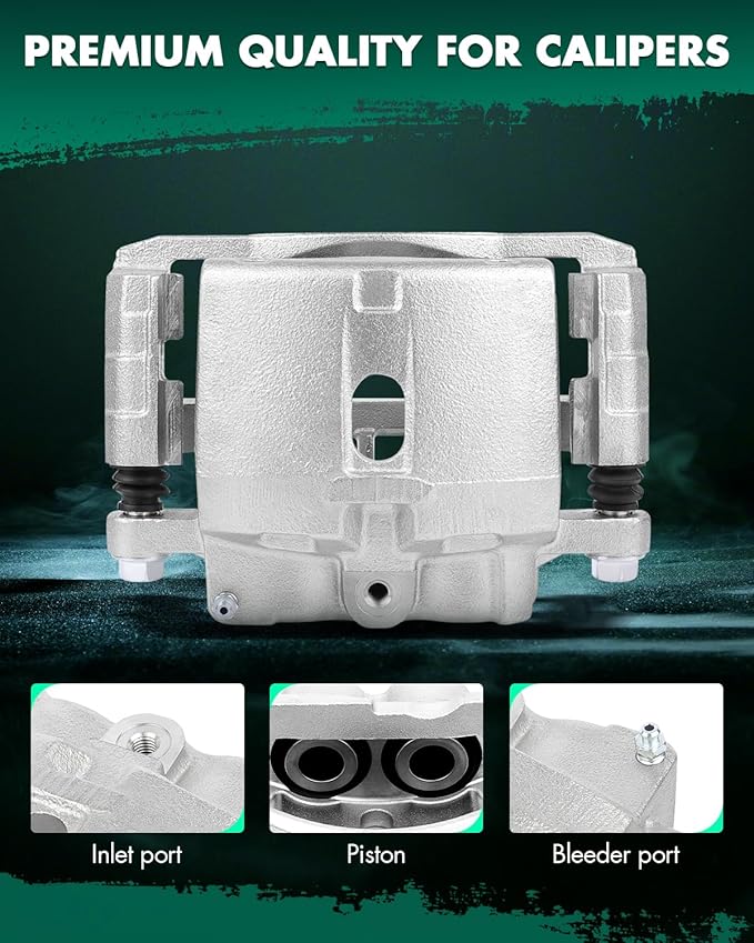 SCITOO 18-B4728 18-B4729 Disc Brake Calipers Assembly with Bracket Fit For Cadillac 2002-2006,For Chevrolet 1999-2013,For GMC 1999-2013,For Hummer 2003-2009