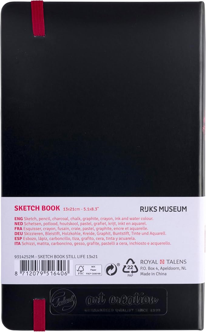 Talens Art Creation Sketchbook Still Life | 13 x 21 cm, 140 g, 80 Sheets - Image 6