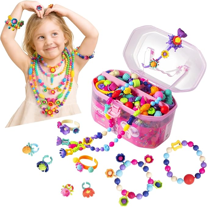 BIRANCO. Pop Beads, Jewelry Making Kit by BIRANCO
