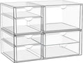 Stackable Storage Drawers, Acrylic Organizers, 7 Drawers | Makeup Organizer by YFXCVSL