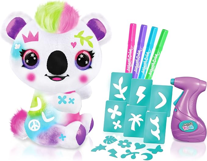 Canal Toys Personalize Airbrush Plush Large Koala! Decorate, Repeat! Customize - Image 4