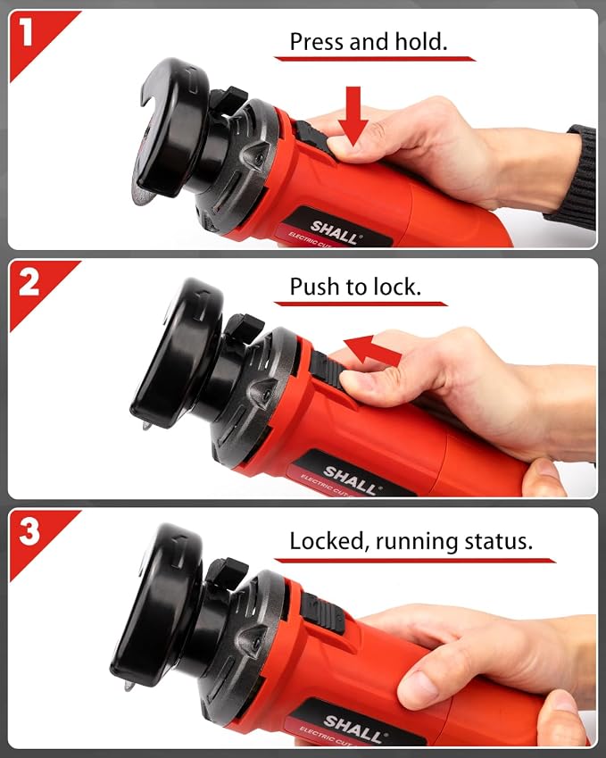 SHALL 3 Inch High-Speed Cut Off Tool, 3.5 Amp Metal Cutter Tool - Image 8