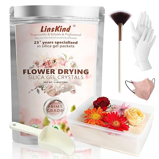 Flower Drying Silica Gel Crystals by LinsKind