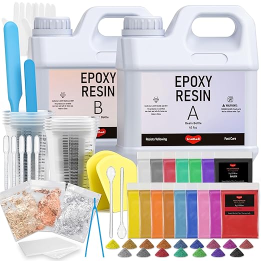 Smallbudi 80 Oz Epoxy Resin Kit by Smallbudi