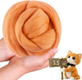 Wool Roving-3.5oz Needle Felting Wool, Soft Multi-Color Wool Fiber, Perfect by VKEDA