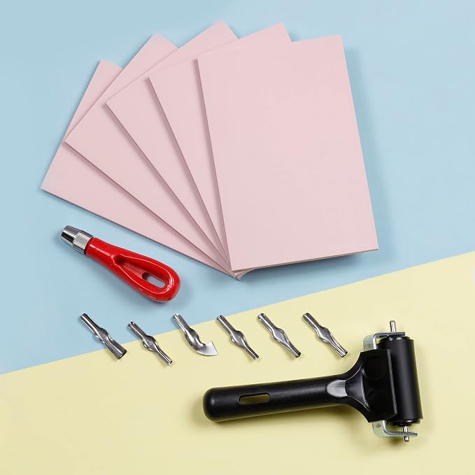 Incraftables Linocut Block Printing Kit - Image 9